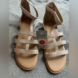 Cat & Jack Women's Sandals with Rhinestones